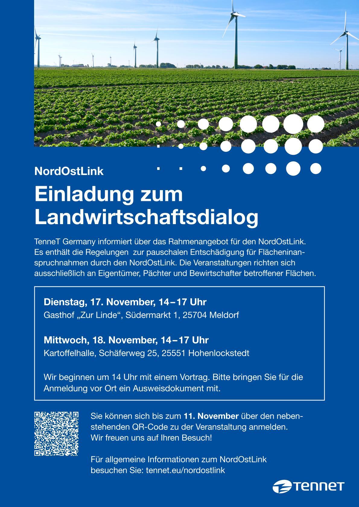 Einladung Landwirtschaftsdialog