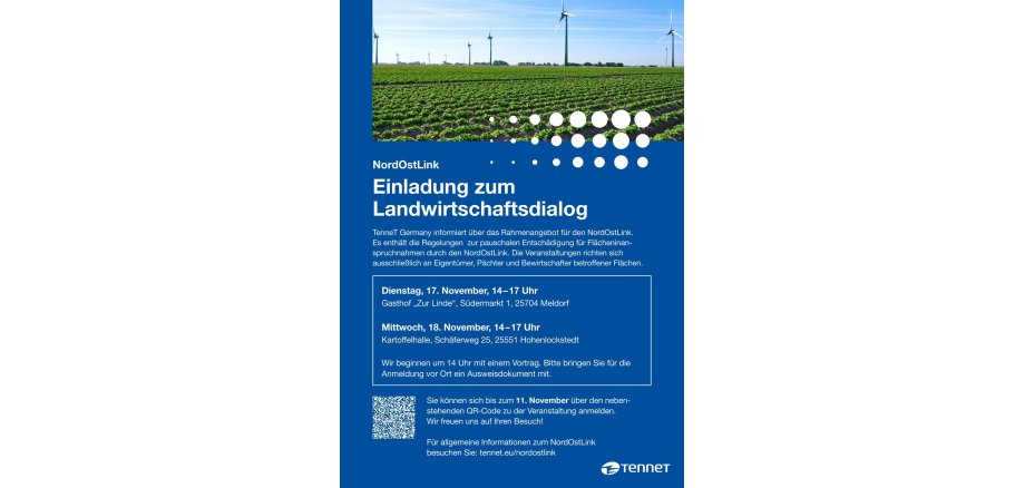 Einladung Landwirtschaftsdialog Einladung Landwirtschaftsdialog